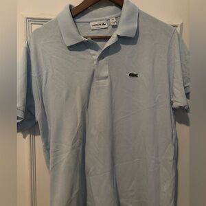 Lacoste Blue Polo Shirt Classic Style